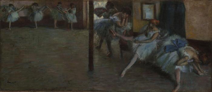 Edgar Degas Ballet Rehearsal oil painting image
